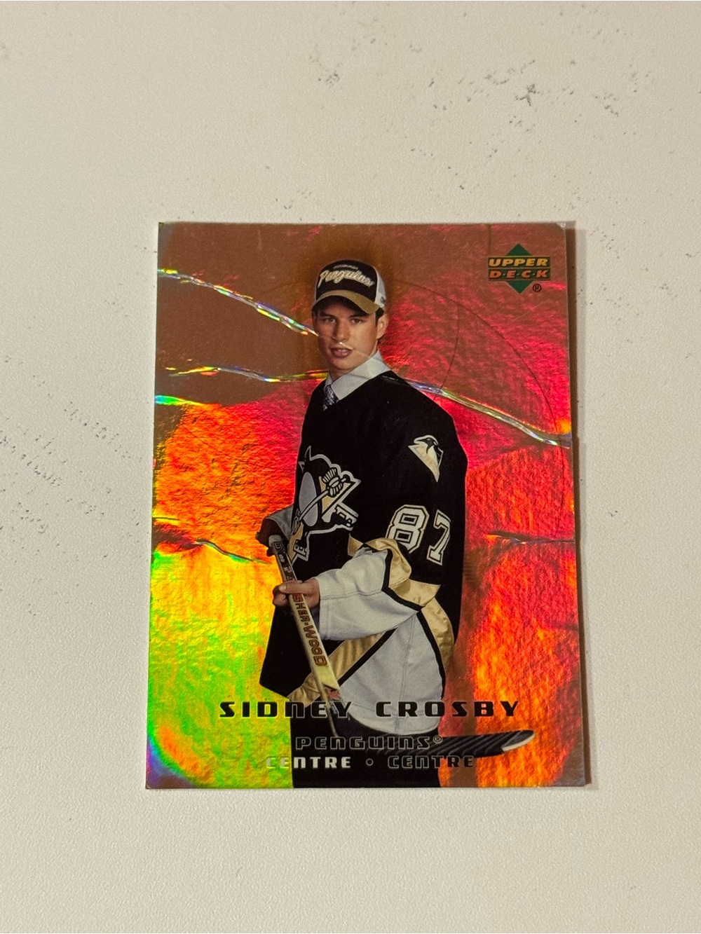 Sidney Crosby 2005 Upper Deck McDonald’s Hockey Card #51 (Pittsburgh Penguins)